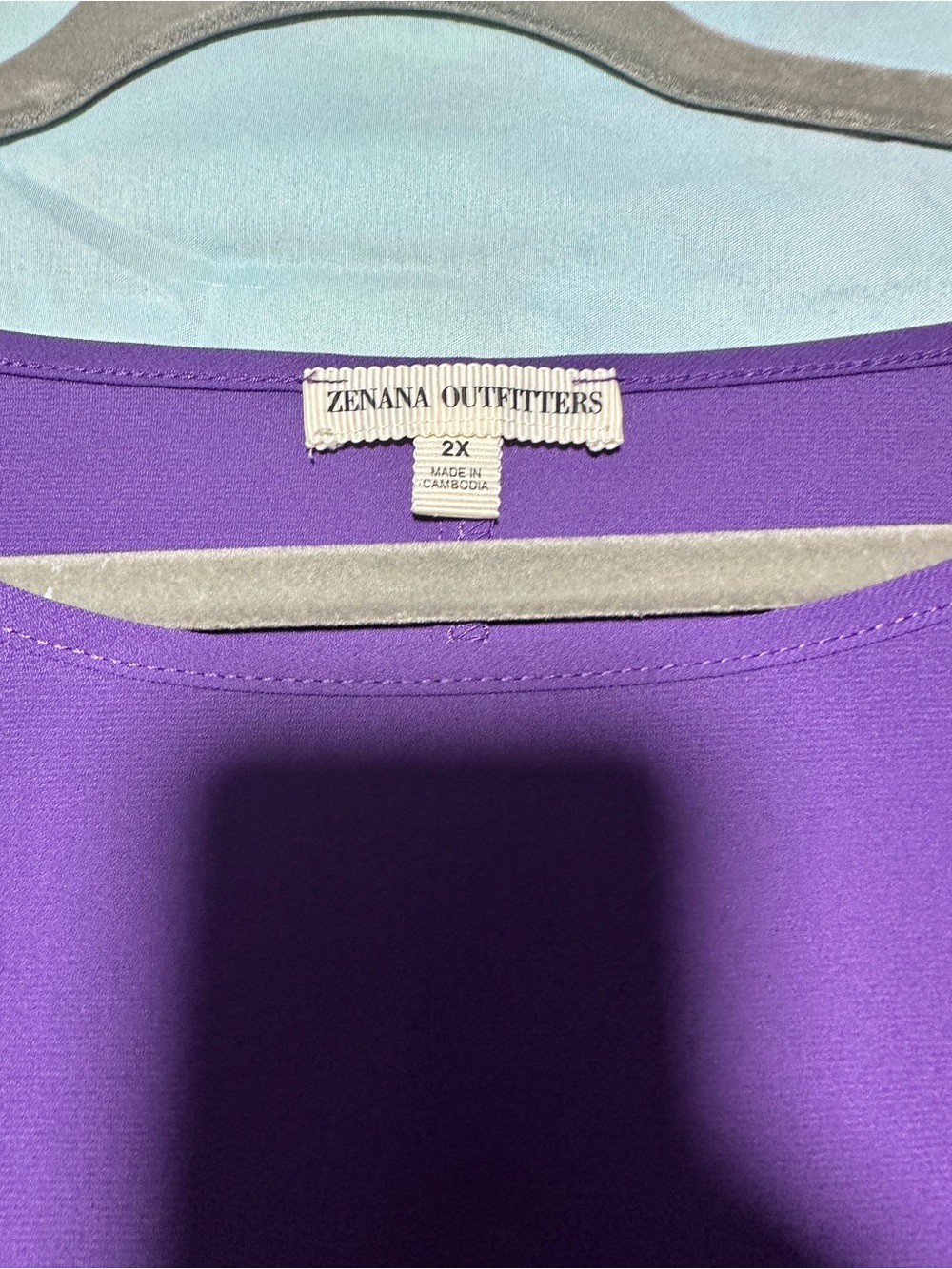 Zenana Outfitters Vibrant Purple Knit Top